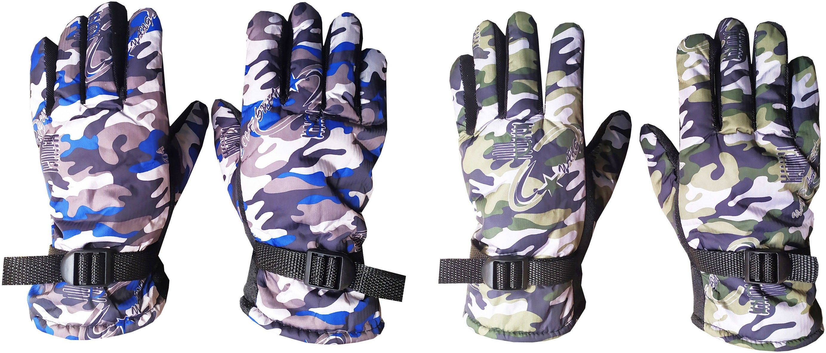 Printed Winter Men Gloves-image-22