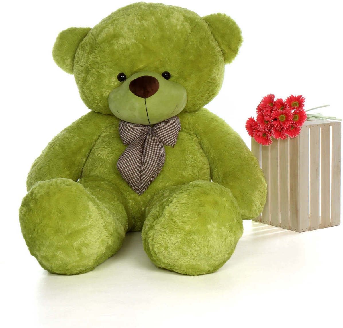 Green Imported Teddy Bear - 91 cm-image-29