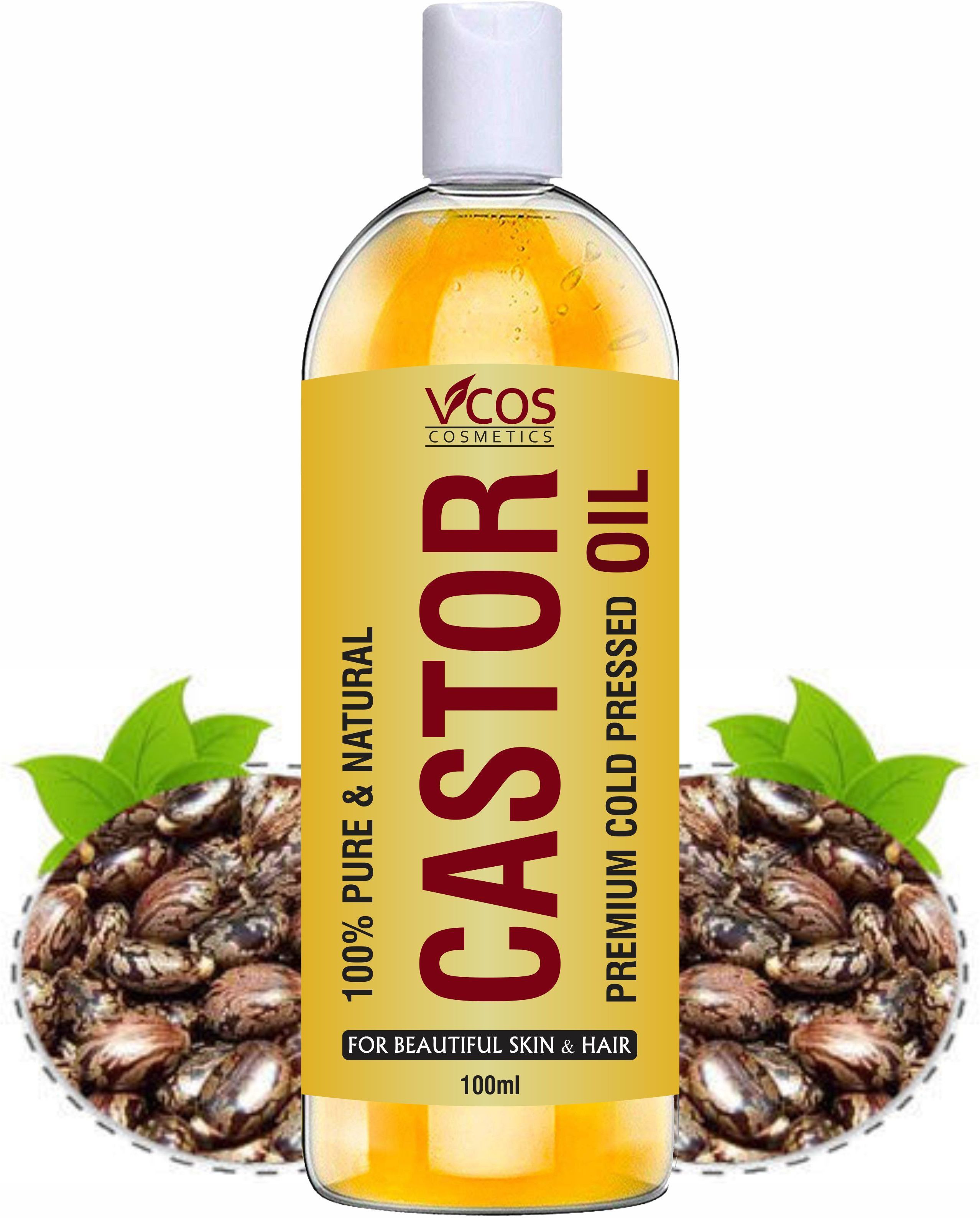 vcos cosmetics Premium Cold Pressed Castor Oil For Hair And Skin-picture-14