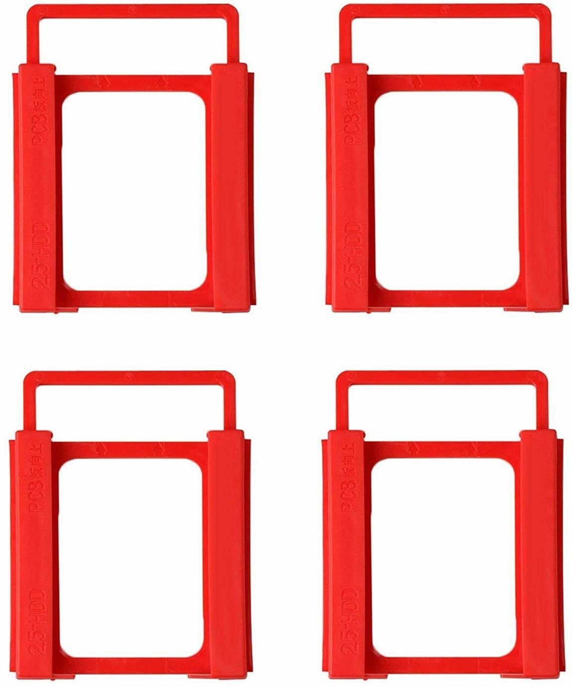 LipiWorld Bracket SSD HDD Notebook 2.5 inch Hard Disk Drive Plastic Adapter Mount (Pack-4)-image-1