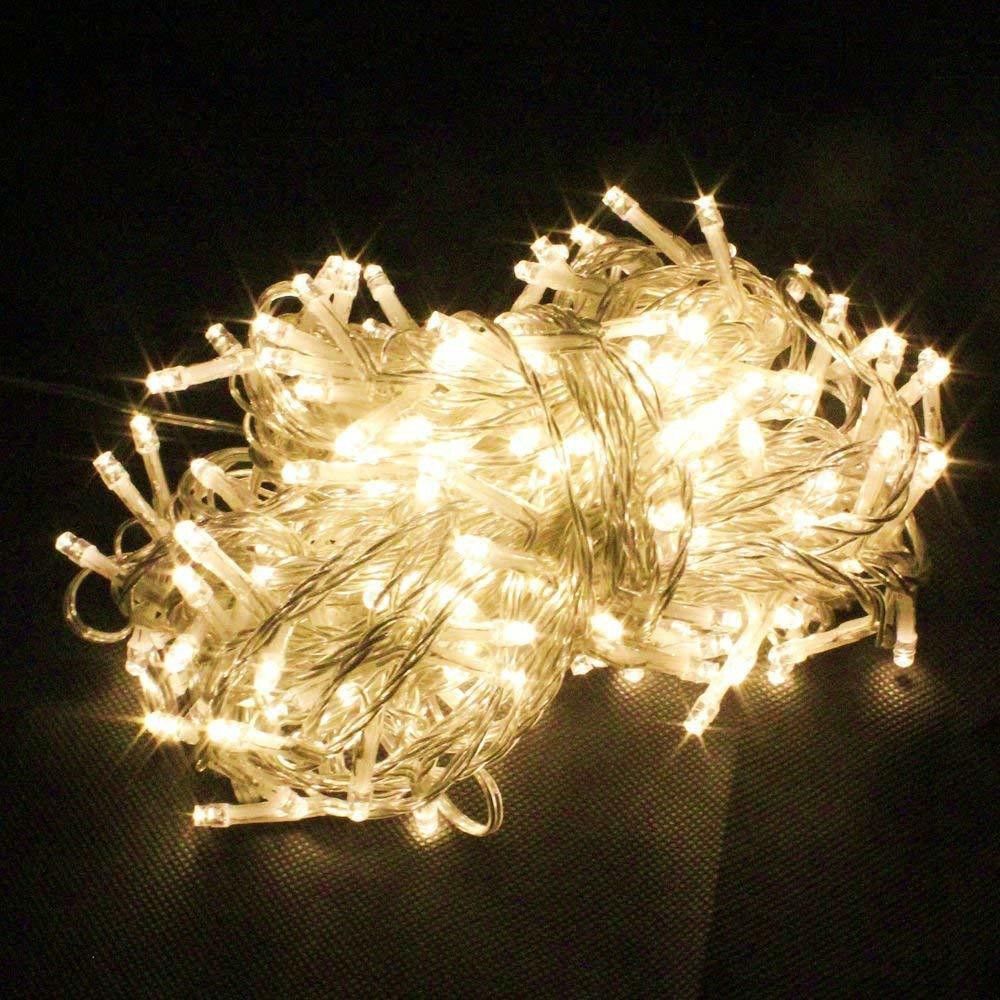 s k traders 50 LEDs 20 m Gold Steady String Rice Lights-picture-33