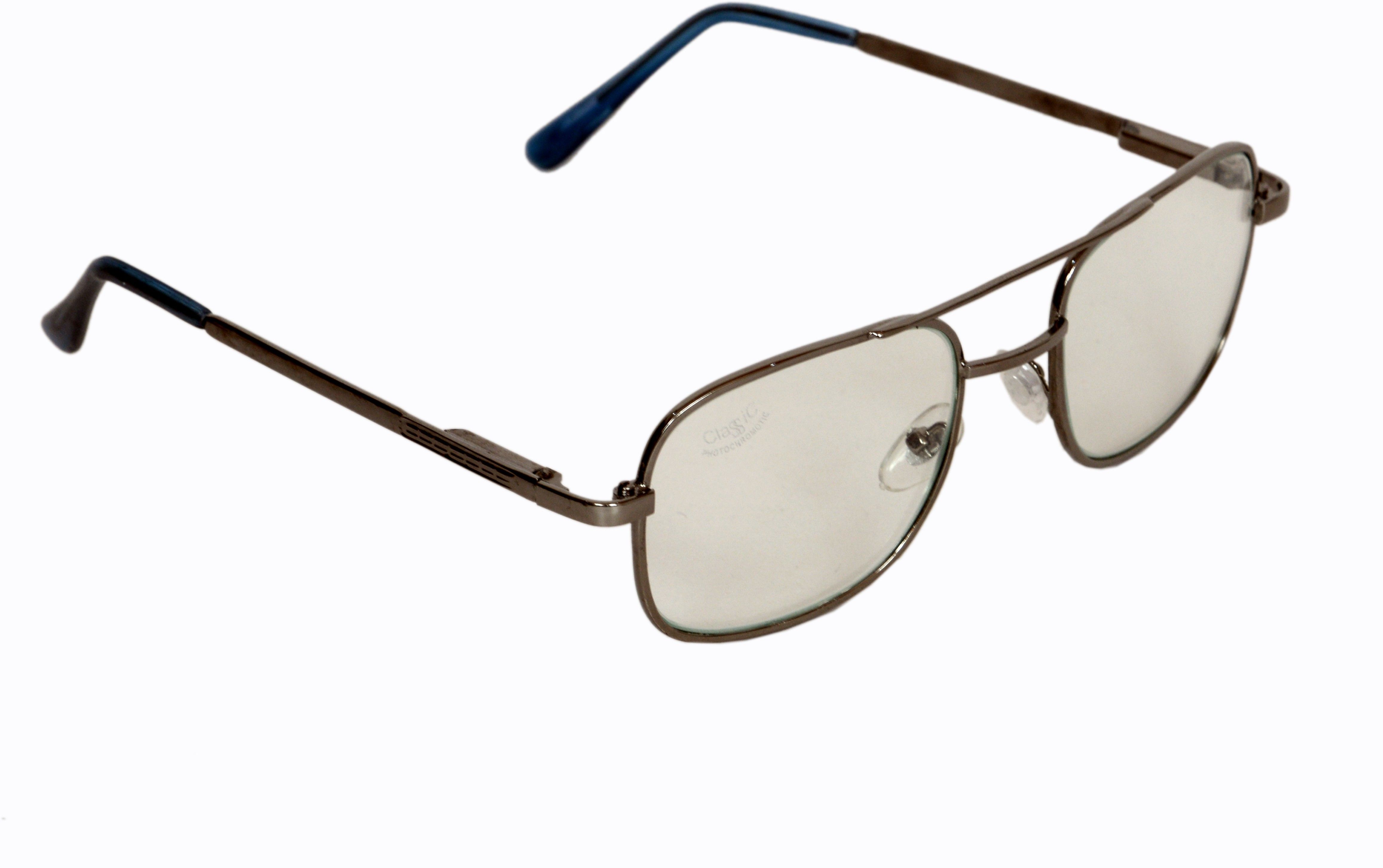 Photochromatic Lens, UV Protection, Night Vision Retro Square, Spectacle Sunglasses (54)