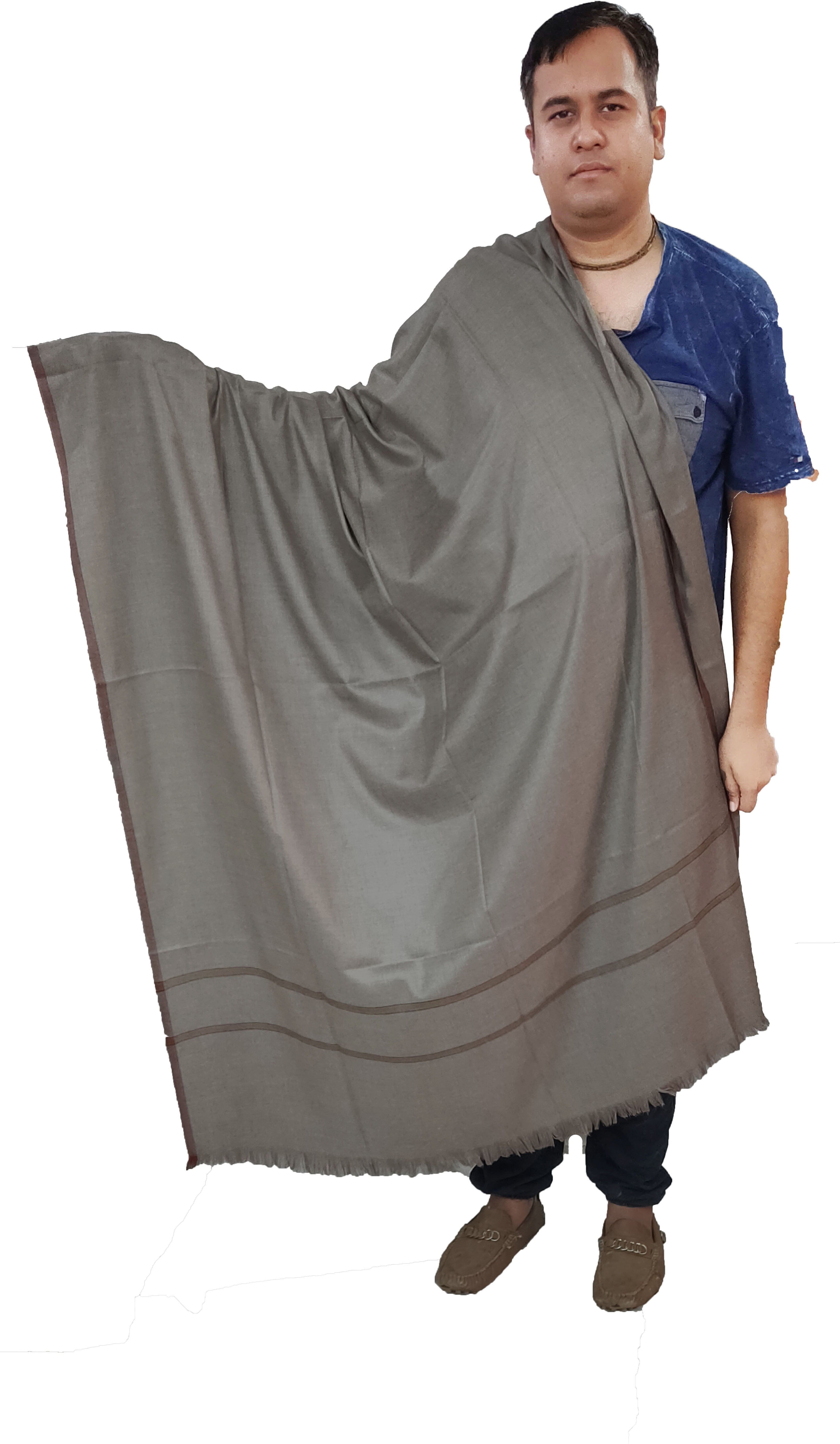 KAVIM Wool Solid Men Shawl-picture-10