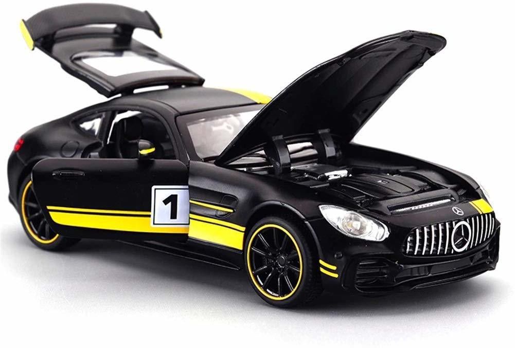 1:32 Diecast Metal Pullback Toy car for Kids Best Gifts Toys for Kids Boys - Benz AMG GTR-image-9