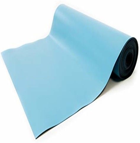SES--ESD Safe (Anti Static) Table Mat Pvc 2 Layer Blue Thickness 2mm Size ( 2 ft x 1.5 ft) With On 4 Corner Button Ironing Mat-image-46