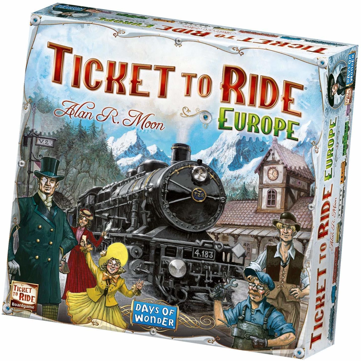 Ticket to Ride Europe Party & Fun Board Game