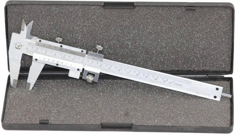 divinext Stainless Steel Ruler Scale Mechanical Depth Gauge Micrometer 6” Micrometer Screw Gauge image 1
