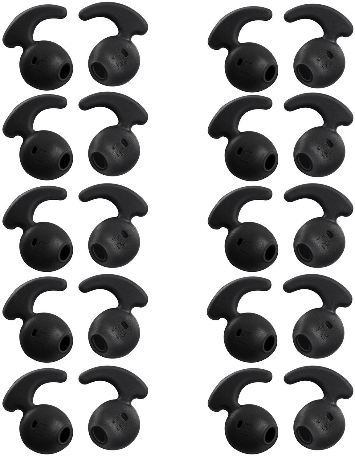Everything4u 20 Pcs (10 Pair) For samsung level earbuds black,earbuds for level u earbuds, for samsung earbuds samsung level u earphone tips headphones cushion In The Ear Headphone Cushion-image-39