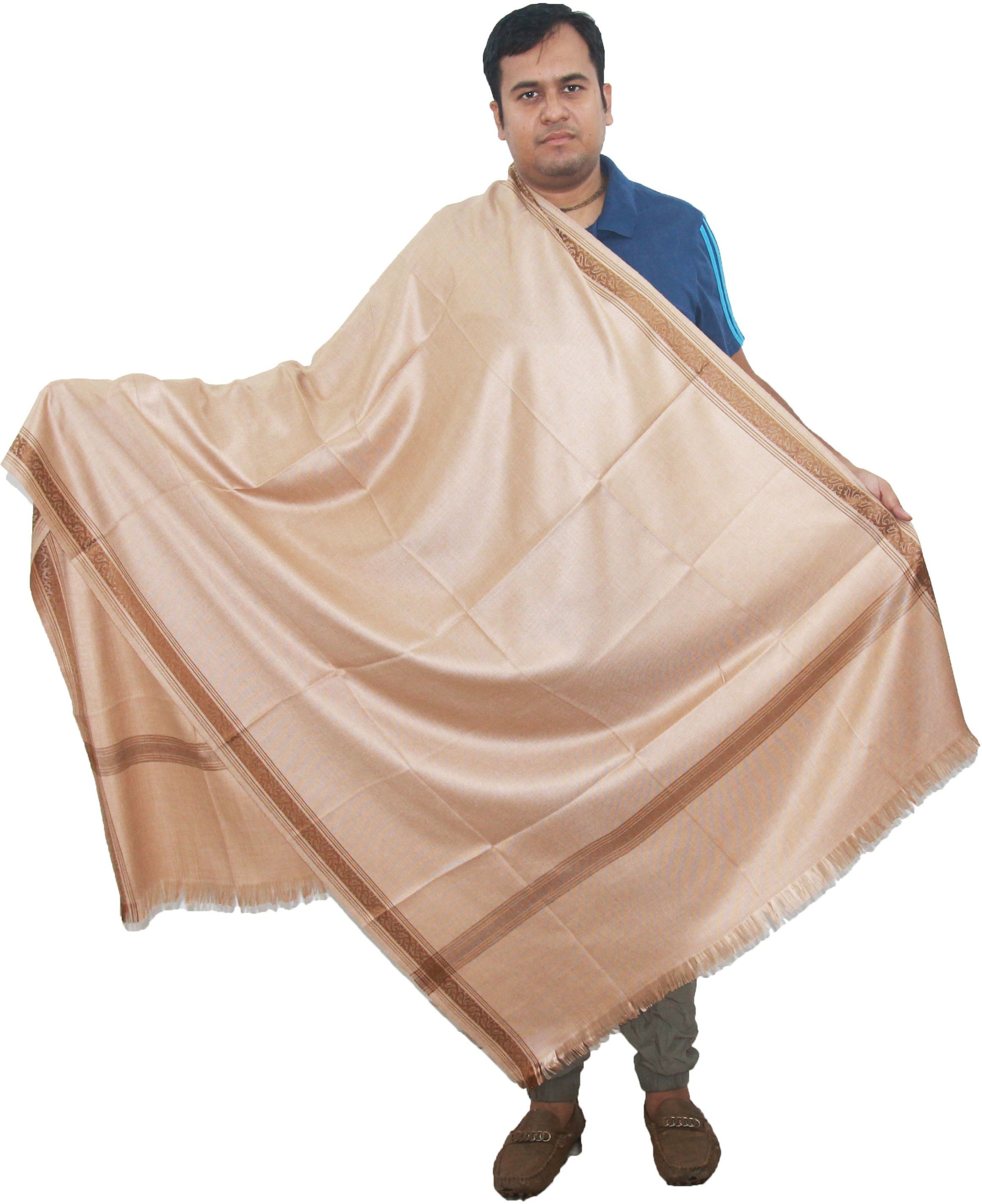 Vrinde Wool Solid Women, Men Shawl-picture-20