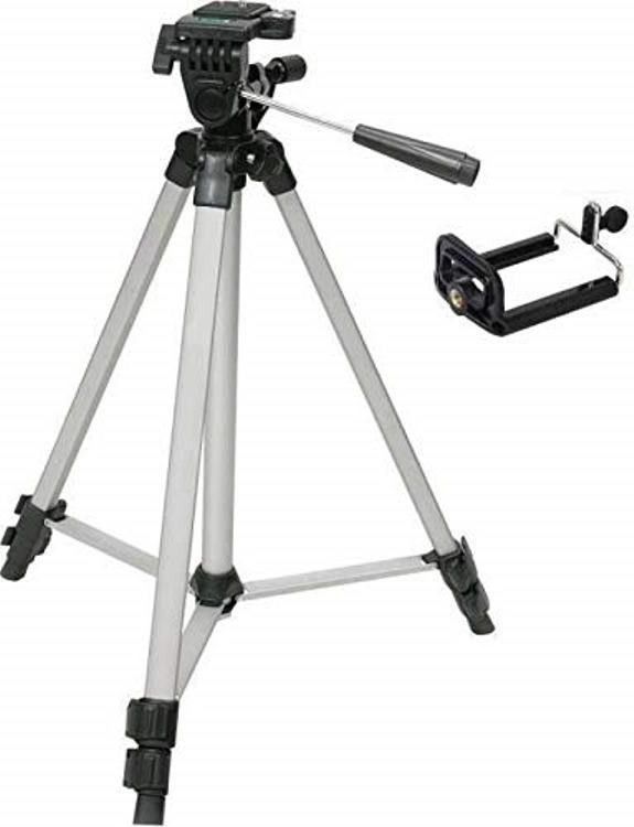 Planetoid Portable Adjustable Aluminum Light weight Camera Stand Tripod 5 FEET APPROX Tripod Kit-image-35
