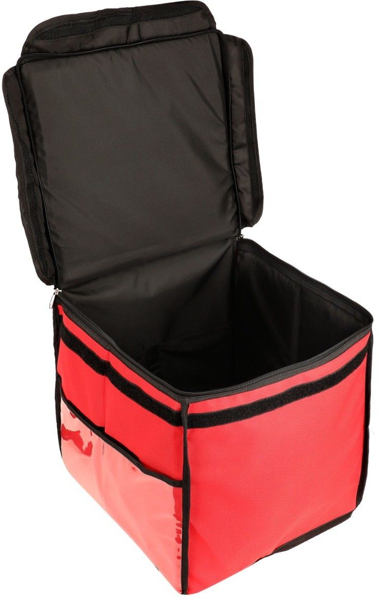 Standard Insulated Meal Delivery 47L Bag (RED) Backpack-image-1