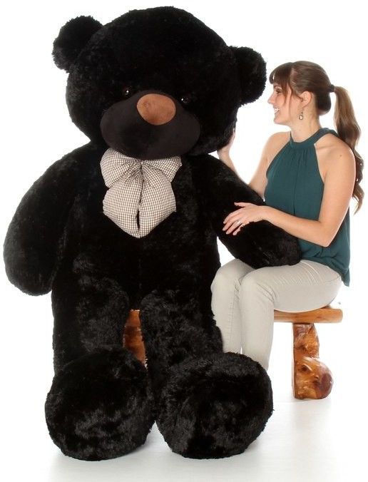 Cute Bootsy Black 90 Cm 3 feet Huggable And Loveable For Someone Special- 90 cm-image-23