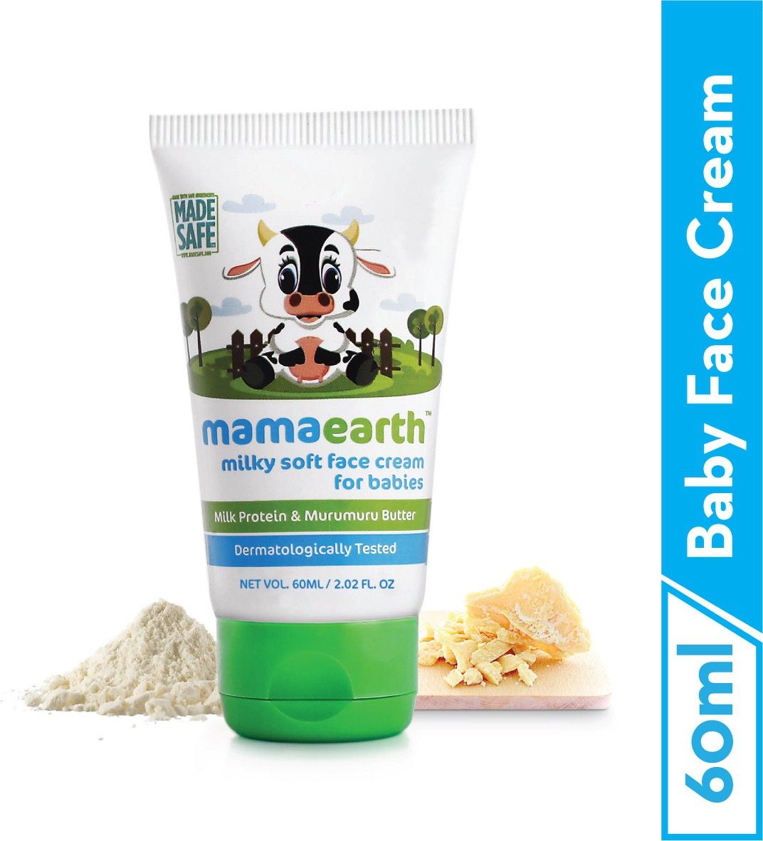 Milky Soft Baby Face Cream with Muru Muru Butter, 50g