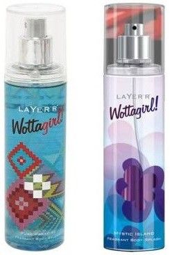 layer'r Pure Paradise & Mystic Island Deodorant (pack of 2) Body Mist - For Women-picture-30