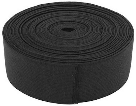 elastica Knitted Black Elastic image 1
