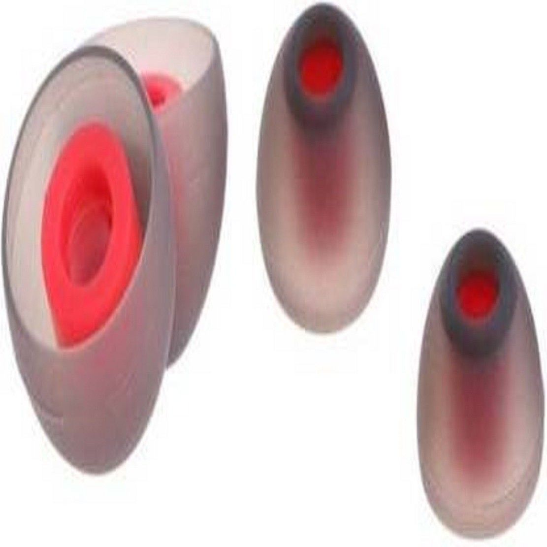 BUM Red 4 pcs Earbuds Rubber earphone tips replacement headphone ear cushion ear buds for bluetooth earphones, Eartips In The Ear Headphone Cushion In The Ear Headphone Cushion-image-4