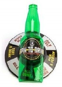 Spin to Drink/Drinking Game/Party Suppliers Roulette Drinkin Games/Bachelorette Party Games//Party Game Drinking Drinking Roulette