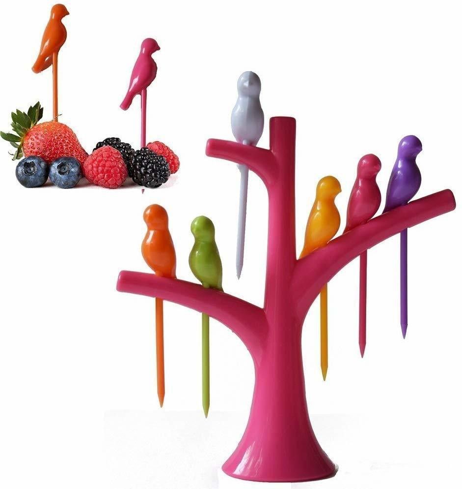 k kudos enterprise Disposable Plastic Fruit Fork-picture-10