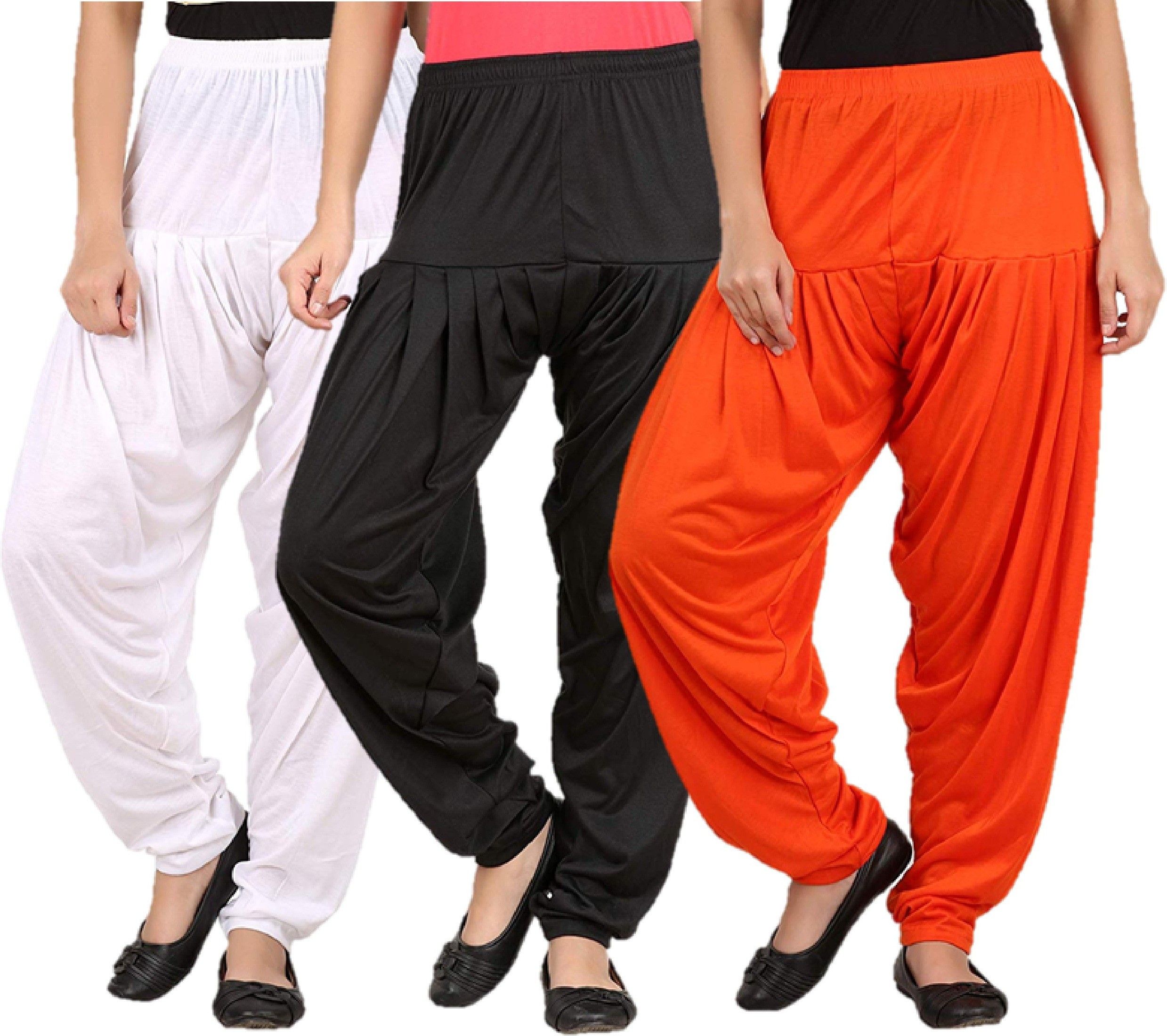 casual Viscose Rayon Solid Patiala-picture-17