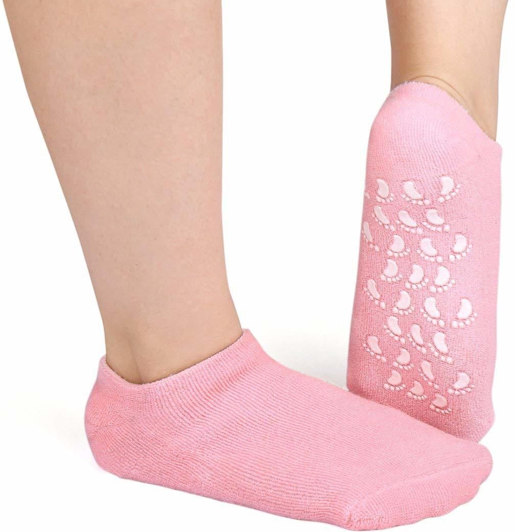 redcarp Spa Moisturizing Gel Socks for Dry Feet Foot Support-picture-13