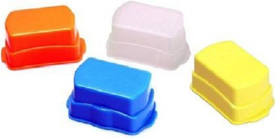 Cam cart 4 Color Set Universal Flash Reflector for ALL flash Diffuser (Multicolor) Flash Diffuser image 1