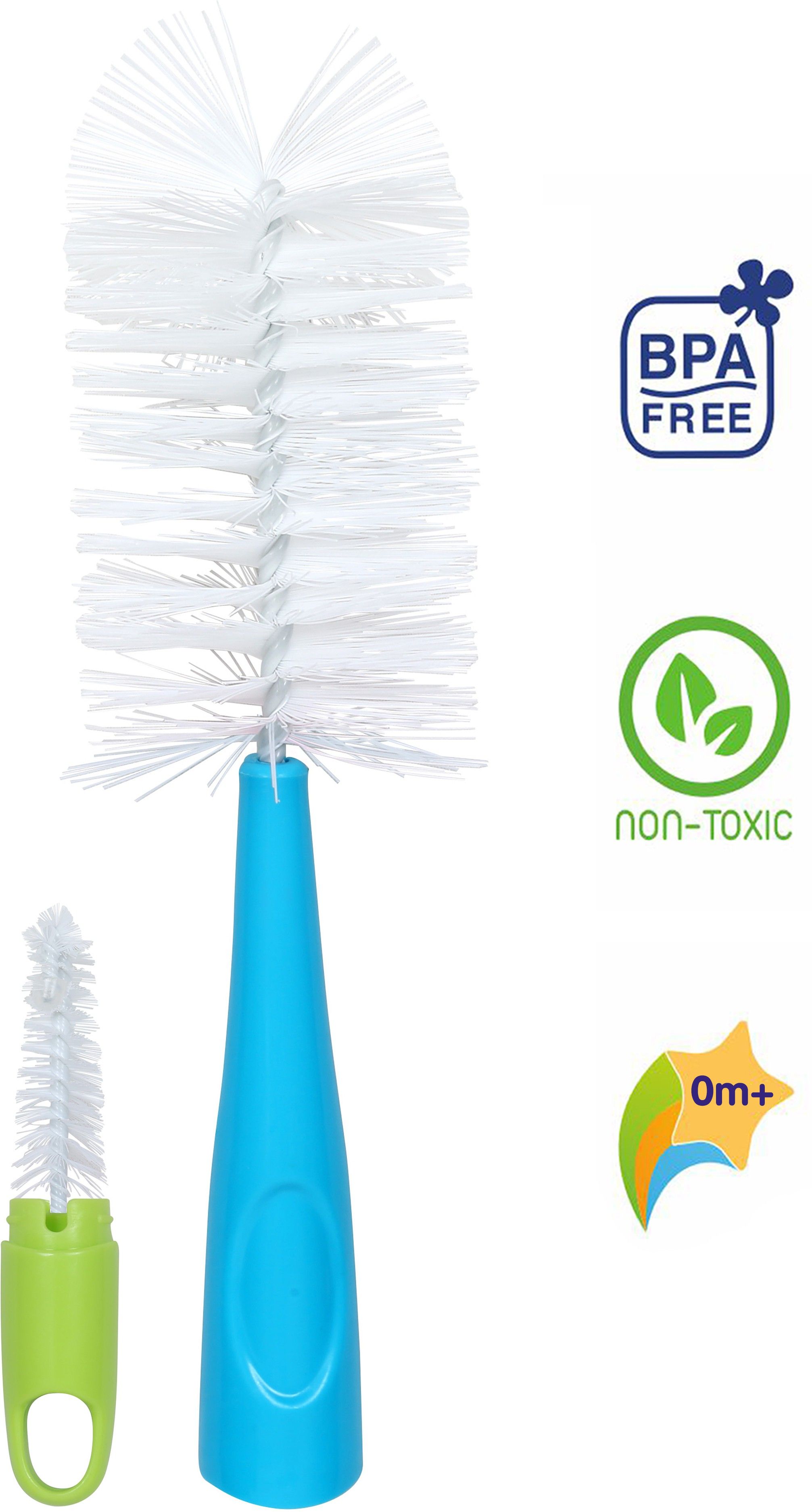 Bottle Cleaning Brush With Nylon Bris