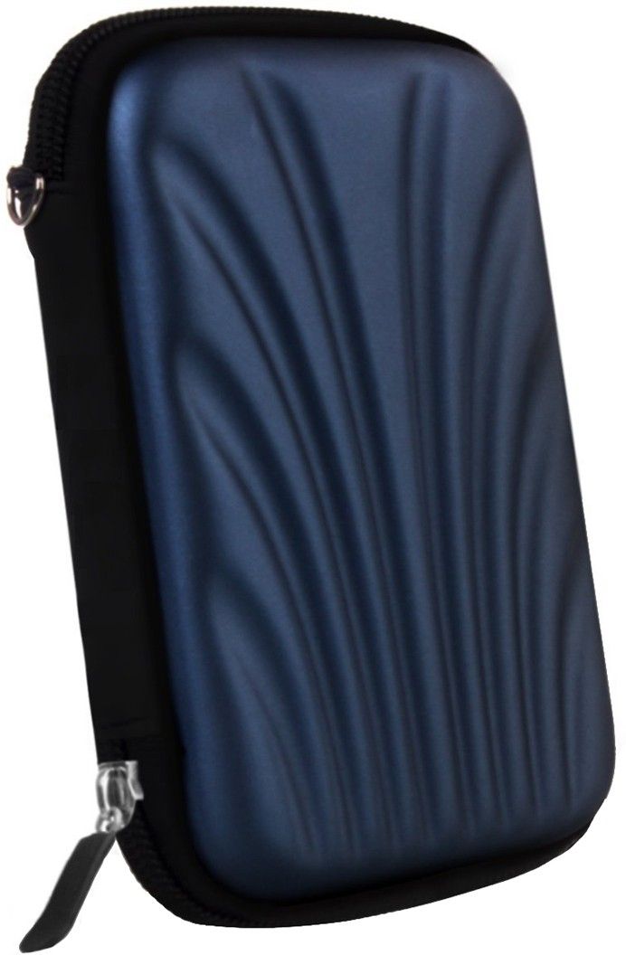 Pouch for SeagateToshiba WD Sony Transcend Lenovo ADATA HP & Hitachi External Hard Disks Blue External Hard Disk Case