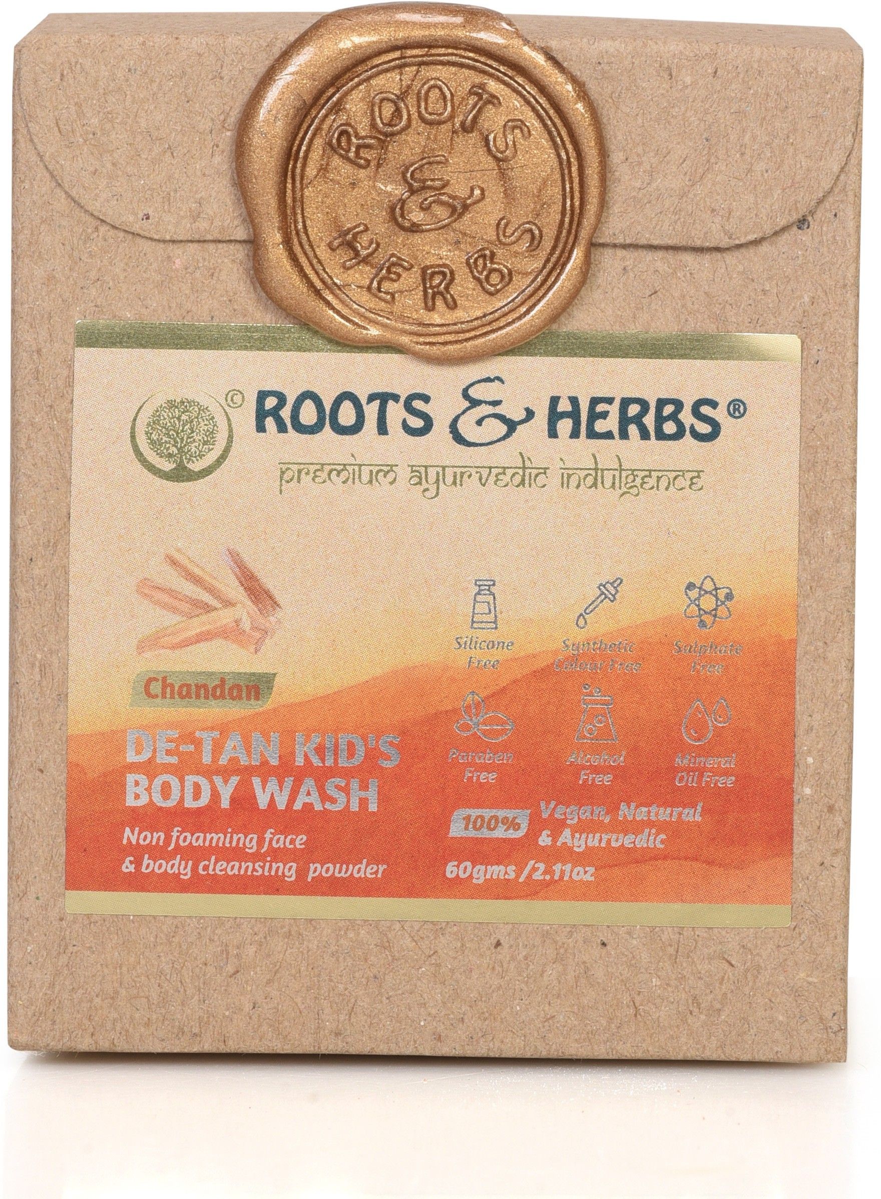 Ayurvedic Natural Treatment Vegan No Paraben Chandan De-Tan Kids Body Wash Ubtan-image-35
