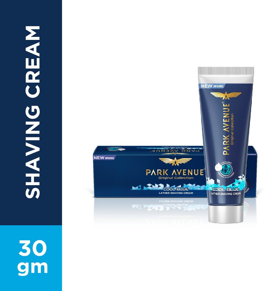 Cool Blue Lather Shaving Cream-image-4