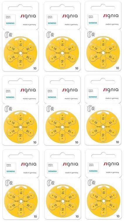 signia Hearing Aid P10 PR70 CIC/ITC Battery-picture-15