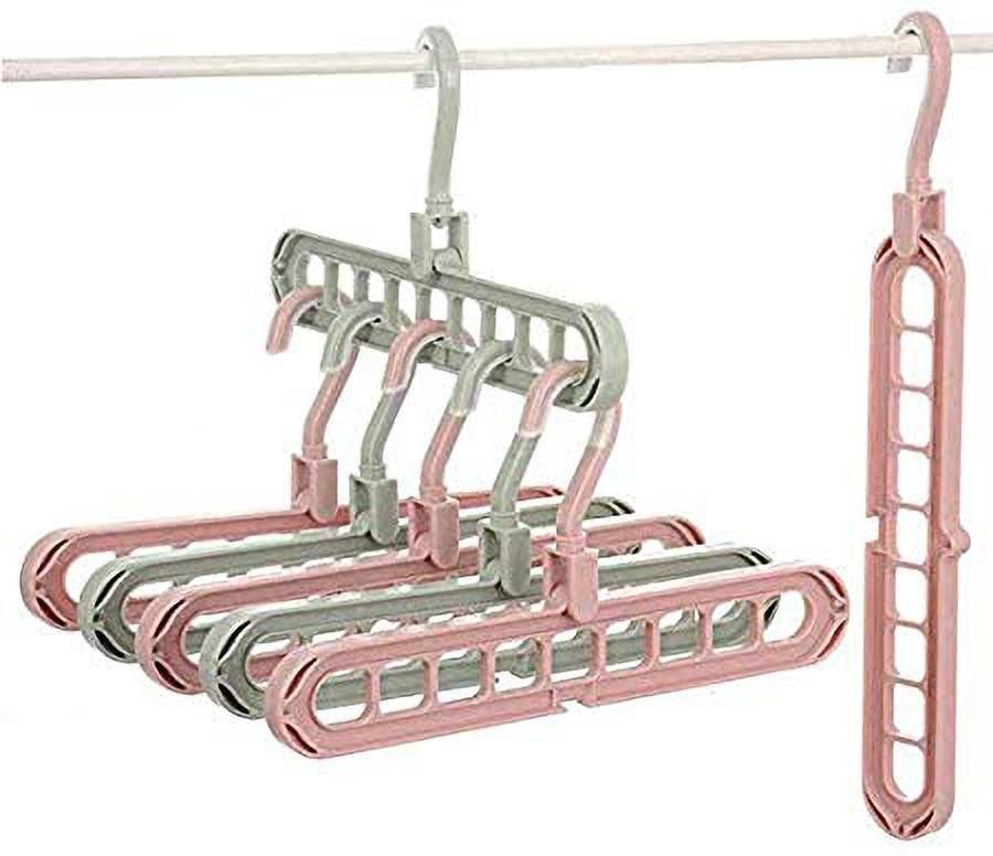 Wardrobe Space Saver Folding Hangers Regular Organizer-image-9
