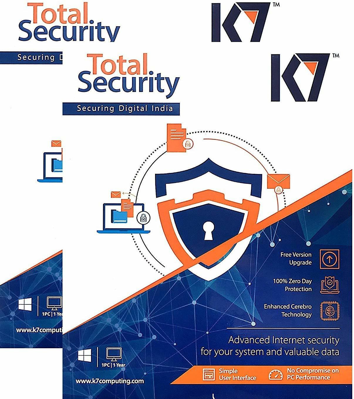 K7 Total Security 2 User 1 Year image 1