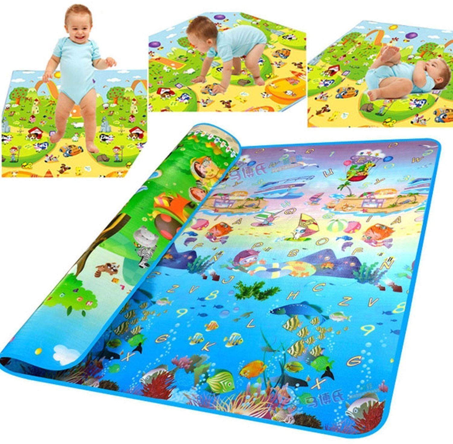 kohinoor creation Alphabet ABC Non-Toxic Floor mat for Kids,Children, waterproof Foam Play Mat Toy-picture-21