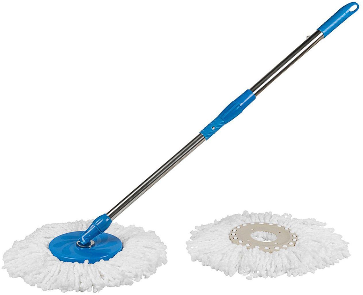 Creation Magic Mop Stick , Mop Rod 360 Degree Rotating with 1 Absorber Mop Head and Rod Cleaning Wipe, Floor Wiper, Kitchen Wiper-image-11