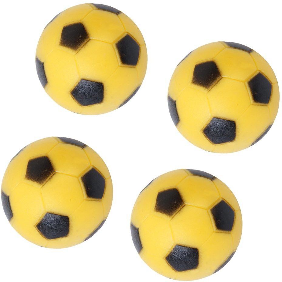 Soccer Table Foosball Football Fussball Replacement Ball Yellow Black Foosball