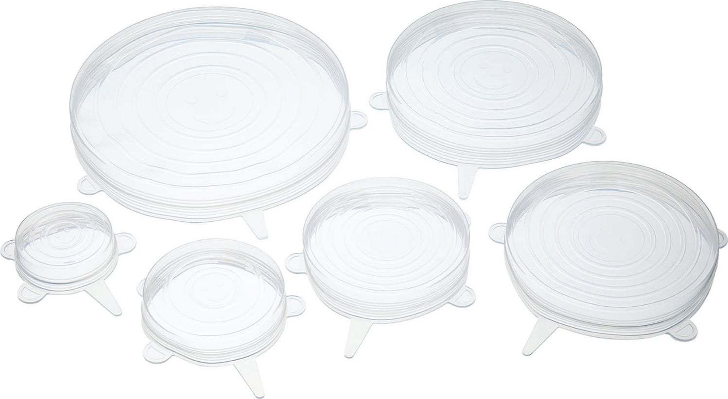 seaspirit Set of 6 Reusable Safety Silicone Stretch Dishwasher Microwave and Freezer Safe Lids Flexible Covers for Rectangle Round Square - Bowls Dishes Plates Cans Jars Glassware and Mugs 2.5 inch, 3.9 inch, 4.7 inch, 6.29 inch, 7.08 inch, 7.87 inch Lid Set, Pack of 1-picture-37