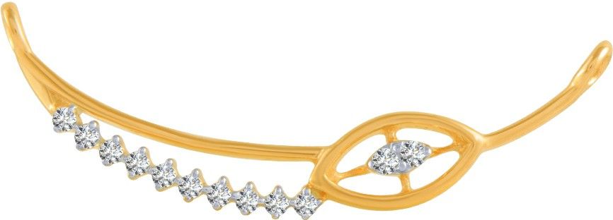 PC Chandra Jewellers DIAMOND TANMANIA 14kt Yellow Gold Pendant-picture-12