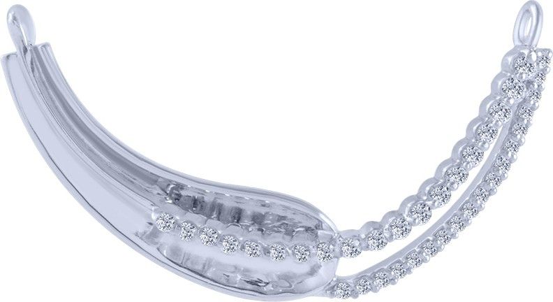 PC Chandra Jewellers DIAMOND TANMANIA 14kt White Gold Pendant-image-23