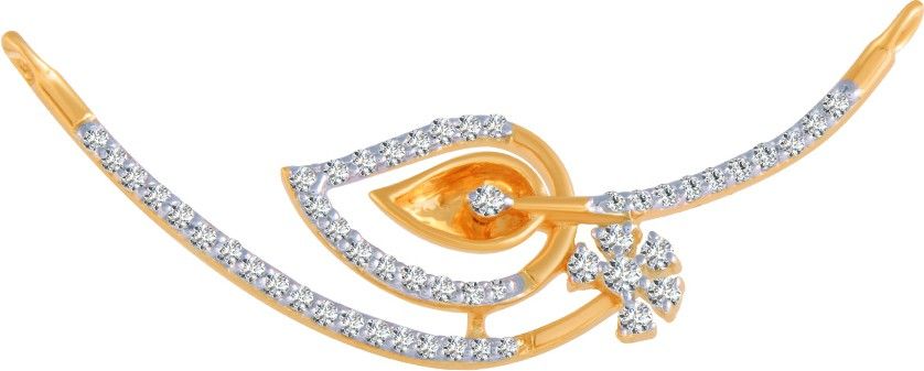 PC Chandra Jewellers DIAMOND TANMANIA 14kt Yellow Gold Pendant-picture-12