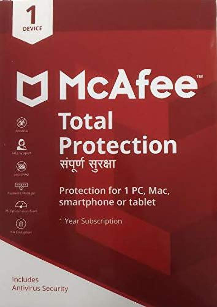 McAfee Total Security 1 User 1 Year image 1