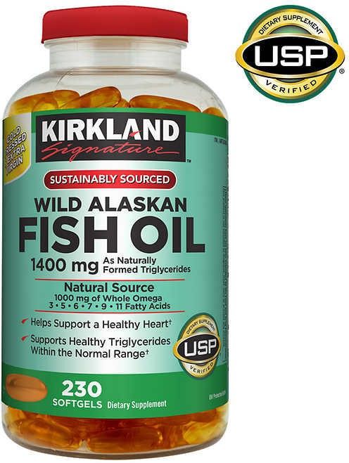 Wild Alaskan Fish Oil 1400mg 230 Softgels-image-35