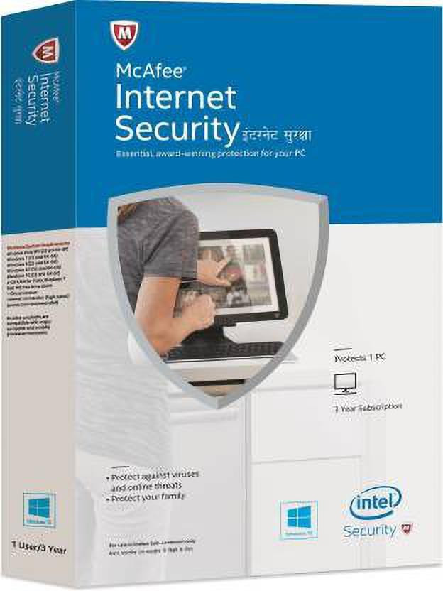 McAfee Internet Security 1 User 3 Years image 1