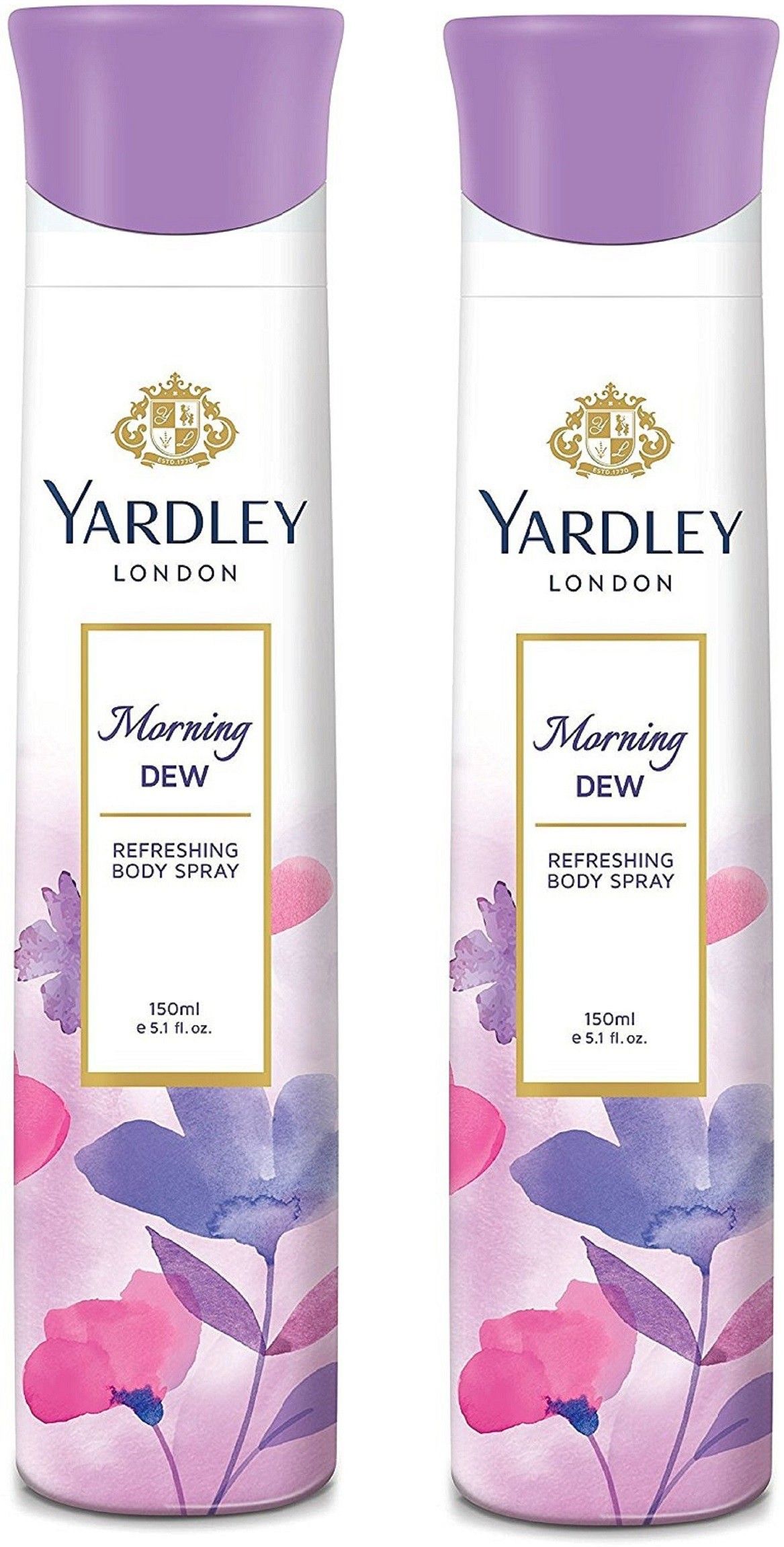 Morning Dew 150ML Each (Pack of 2) Body Spray - For Women-image-42