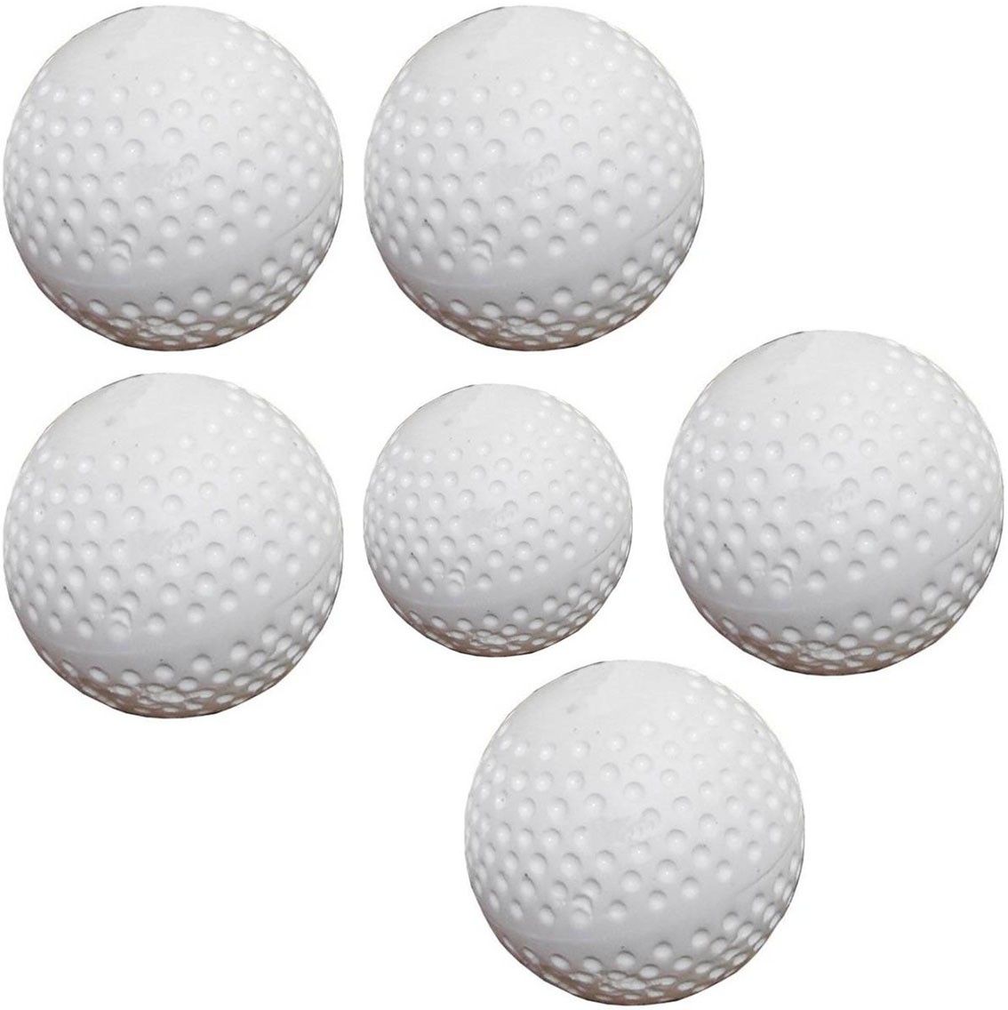 shoppernation Durable PVC Hockey Playing Ball (Pack Of 6) Hockey Ball-picture-44