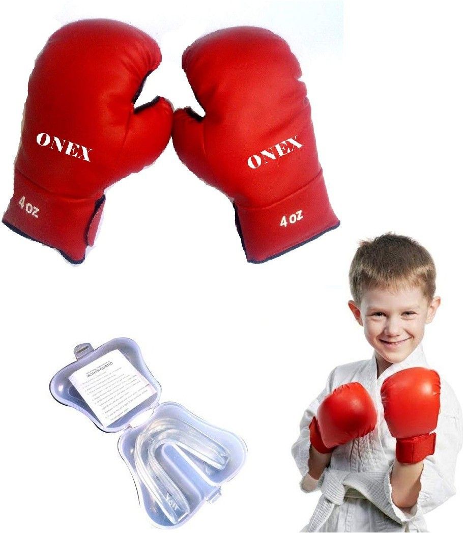 onex Boxing Glove for Boys/Girls And Mouth Guard Boxing Kit-picture-29