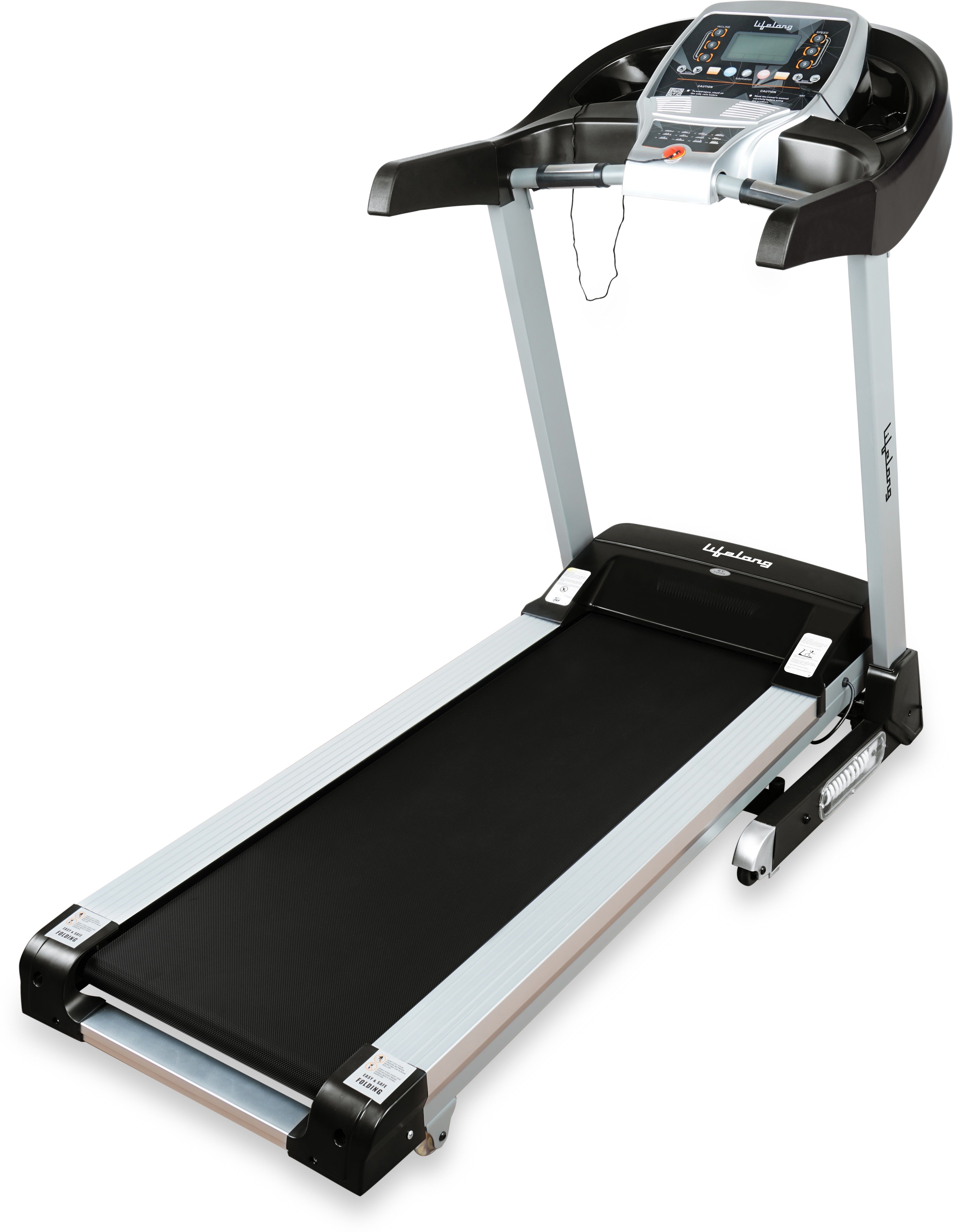 LLTM36 Fit Pro 3HP Auto Incline & Auto Lubrication with Heat Rate Sensor,Bluetooth Treadmill