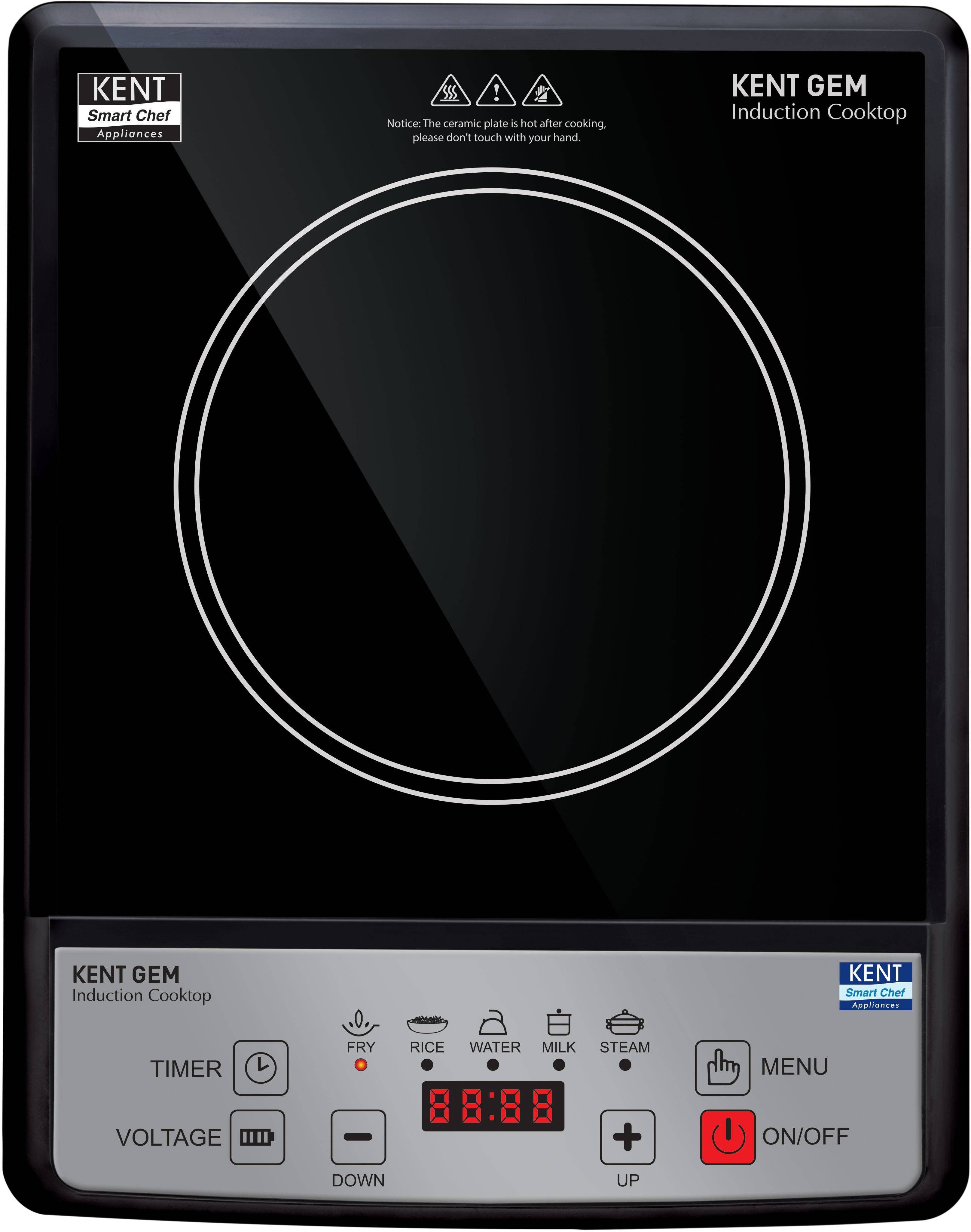 1500 W Induction Cooktop Touch Panel