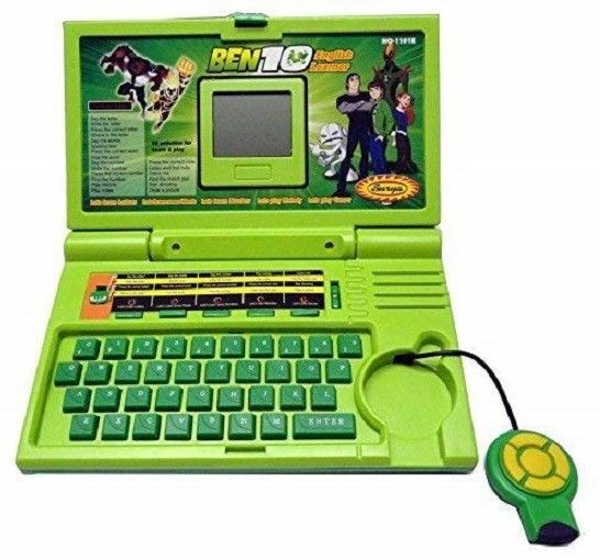 urvashi enterprises Ben 10 English Learner Laptop for Kids 20 Activities-picture-30