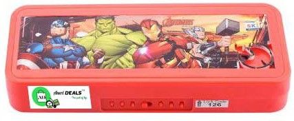 1 Avengers Art Plastic Pencil Box