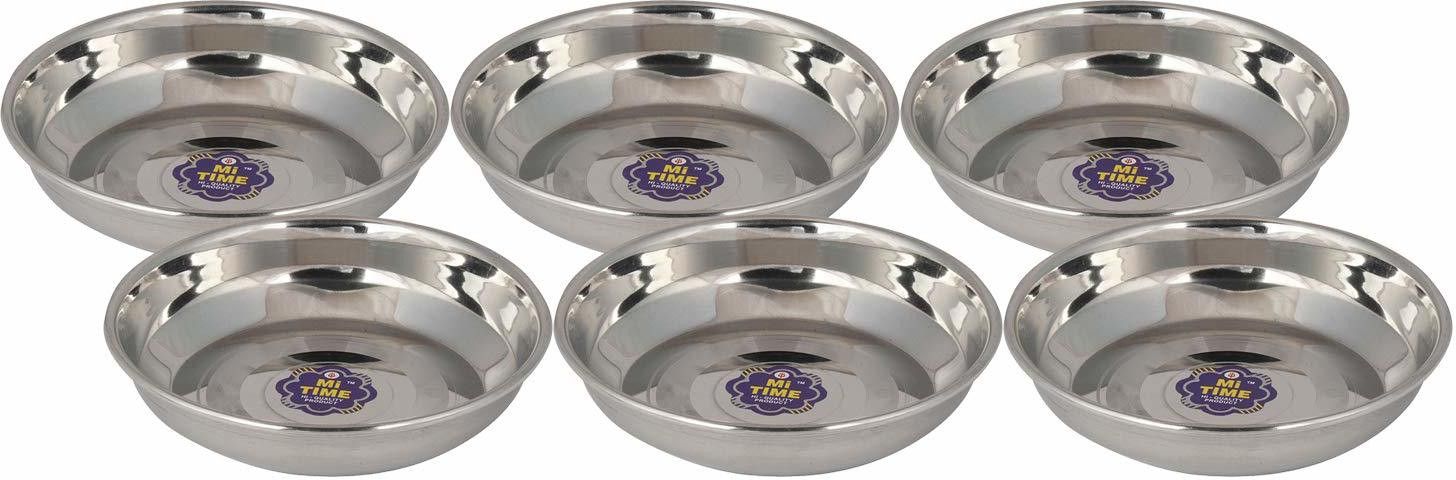 mohini steels Stainless Steel Candy Bowl S.S. Pudding Bowl Set of 6 PC-picture-10